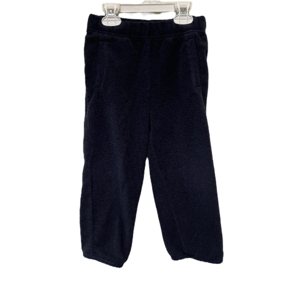 Gap Black Fleece Sweatpants with Elastic Waistband and 2 front pockets Size 3